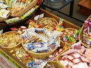 お子様に嬉しい、駄菓子バー(無料)。アルコールのおつまみにも、最適です!