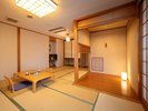 ■スタンダード和室|12畳の最大4名様までお泊りいただけるゆとりの空間