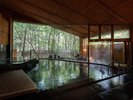 ■大浴場|自然を眺めながら「秋田美人の湯」をご堪能ください
