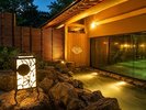 大浴場|夜の露天風呂