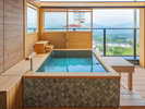 ■部屋■禁煙【掛け流し半露天風呂つき和洋室 (701)】2024年4月改装