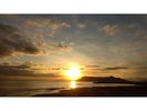 【景色】函館山に沈む夕日