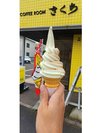 【コーヒールームきくち】ソフトクリーム:函館の名物老舗喫茶店のソフトクリーム