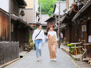歴史情緒をたたえた町並み。