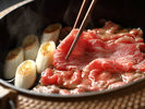 黒毛和牛ロース焼きすき ※イメージ