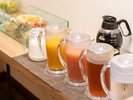 【ドリンク】彩り豊かなドリンクで、爽やかな朝の始まりを。