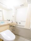 【ユニットバス(ツインルームB)】オーガニックのシャンプー類をご用意しております!