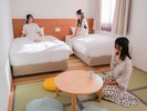 【新館:和洋室】ご利用イメージごゆっくりとおくつろぎくださいませ。