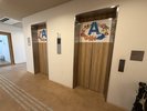 【新館1階エレベータ前】宮古島らしい扉でお迎えいたします!