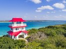 【竜宮城展望台】来間島にある展望台!青い海と来間大橋を一望できる絶景スポット♪
