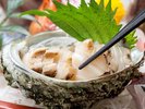 一品料理:あわびのお刺身