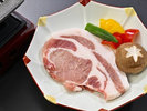 【逸品料理】岩手県のブランド豚「白金豚」を鉄板焼きでお召し上がりください。
