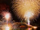 【堂ヶ島火祭り】例年は7月末開催!西伊豆で夏の始まりを告げる毎年恒例の花火大会です♪(一例)