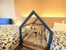 【洋室ツイン】愛犬専用ベッドで快適ステイ