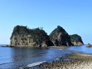 【三四郎島/トンボロ現象】干潮時だけ現れる神秘の道