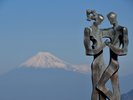 【恋人岬】富士山と夕陽を望む名所