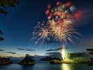 【堂ヶ島火祭り】海賊船と花火が彩る西伊豆の伝統イベント
