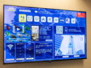 テレビ画面上に館内案内や災害、近隣情報などをデジタル表示した「アパデジタルインフォメーション」