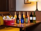 【ラウンジDRINK】長崎ならではの地酒をはじめとしたアルコールをご用意しております。