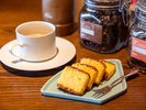 地元長崎の「珈琲人町」さんの豆から淹れる香り高い珈琲と長崎ならではのカステラを合わせて