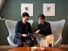 【デラックスツイン/2名様まで】広いお部屋でゆっくりと旅の計画を練ってください