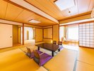 15畳+6畳の広々和室