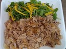 食欲そそる生姜焼きです。
