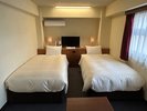 25uの広々ツインルーム