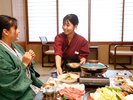 お部屋食※5名以上は個室宴会場となる場合もございます。