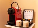 全室にコーヒーマシーンを完備