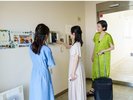 手続き終了後、タブレットにエントランス扉・お部屋の扉の暗証番号とお部屋番号が表示されます