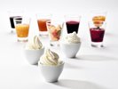 ご朝食会場ピアレ「ブッフェ」:食後のデザートに甘くて冷たいソフトクリームもご用意!