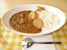 道の駅あぷたで食べれる帆立カレー