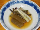 【朝食一例】山菜の旨煮