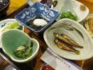 手づくりのわかさぎの佃煮