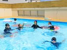 水深90cmのキッズプールはお子さまに大人気!