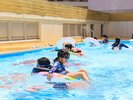 浮き輪やアームリングは貸出無料!