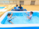 お子さまのプールデビューでのご利用もオススメです!水遊びパンツはフロントで販売しております