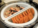 ハッシュポテト・焼き鮭