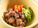 愛犬用食事イメージ/鹿肉の角煮