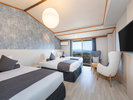 【最上階オーシャンビュー】デラックストリプル 限定2部屋。相模灘を望む眺望が自慢