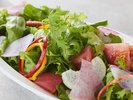 【ご朝食イメージ】みずみずしい箱根三島野菜のサラダ(写真は2名様盛りです)
