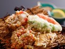 2026年夏 花野懐石 岩牡蠣あられ揚げ 他