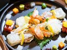 【御造り・季節の盛り合わせ】※時期によって内容が異なります。(お二人様用)