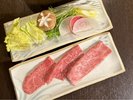 【長崎和牛のしゃぶしゃぶ】※時期によって内容が異なります。