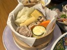 【ゆのか特製焼売の源泉蒸し】海鮮焼売・地元産芳寿豚の焼売※時期によって内容が異なります