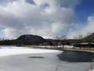 グランヴェールから徒歩圏内。矢ヶ崎公園からの浅間山