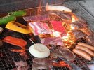 グランドルームならBBQもできる♪