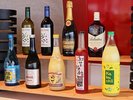 【最上階プレミアラウンジ】季節によって様々なアルコールもご用意しております(イメージ)