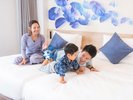【全室ハリウッドツイン】添い寝のお子様がいてもゆったりご利用いただけます